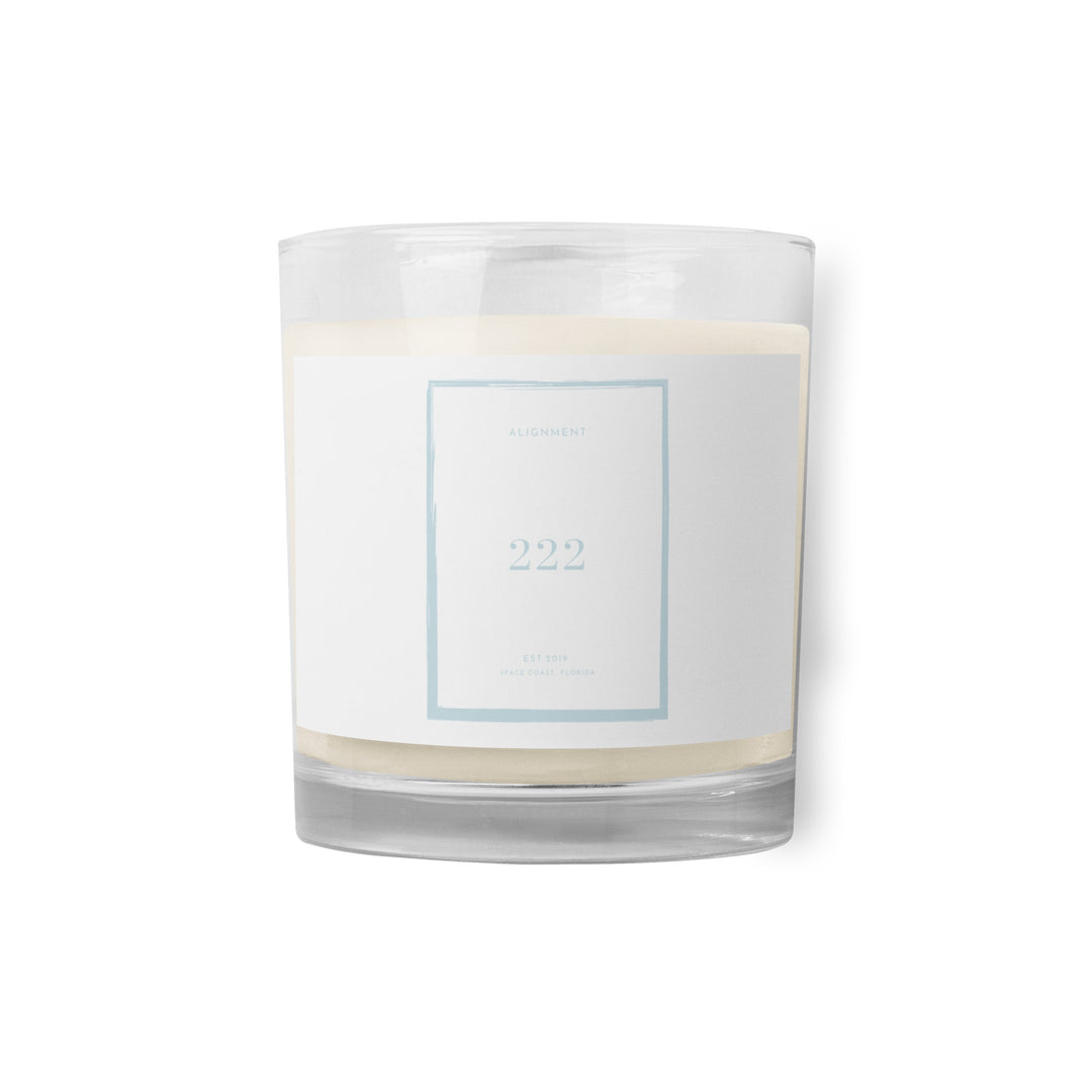 222 soy wax candle
