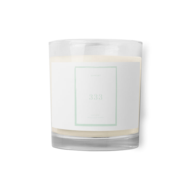 333 soy wax candle