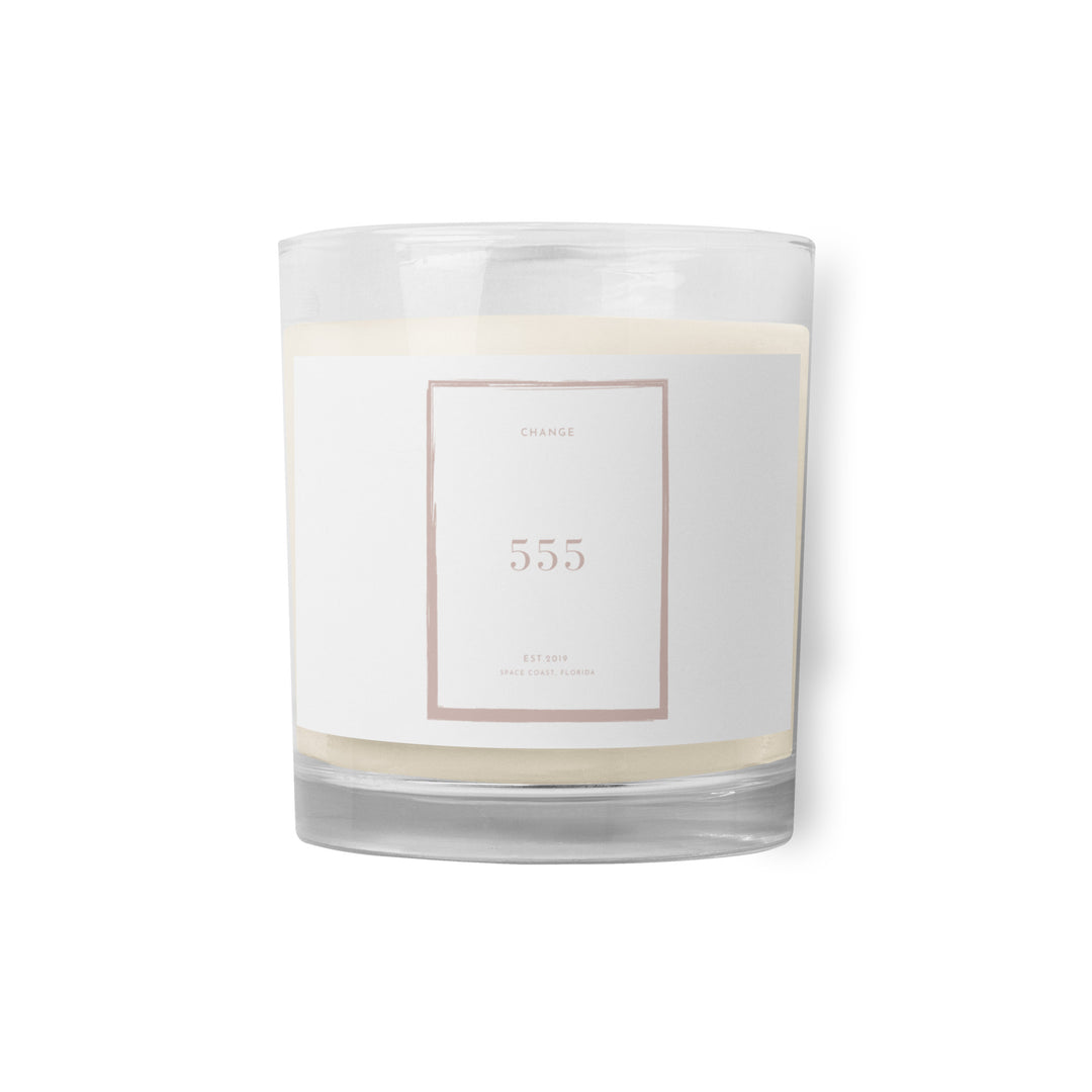 555 soy wax candle