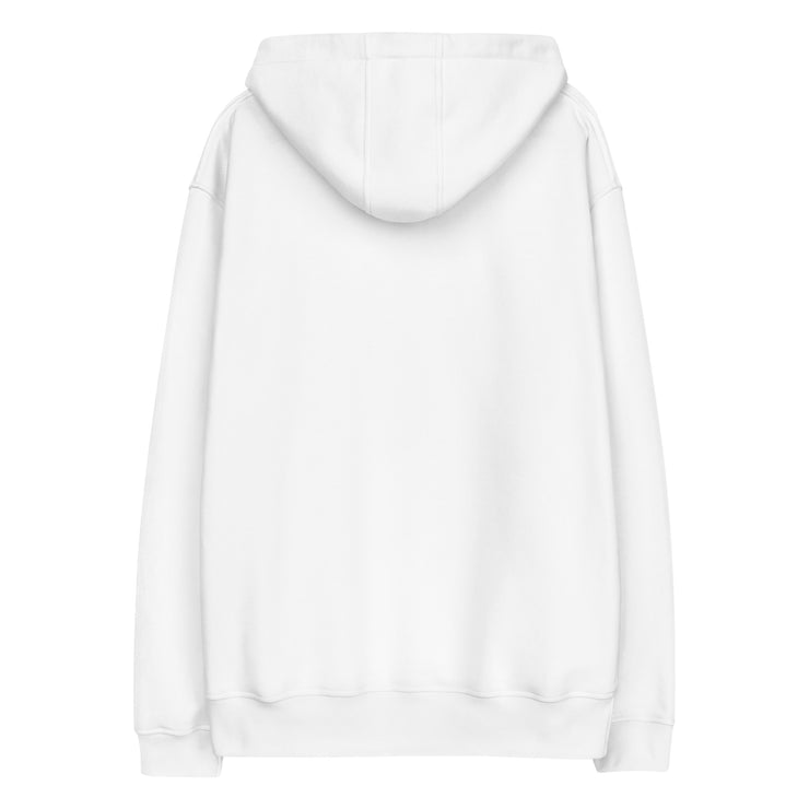 Premium eco embroidered logo hoodie